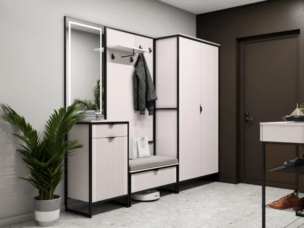 Зеркало "Нора" прихожая навесное