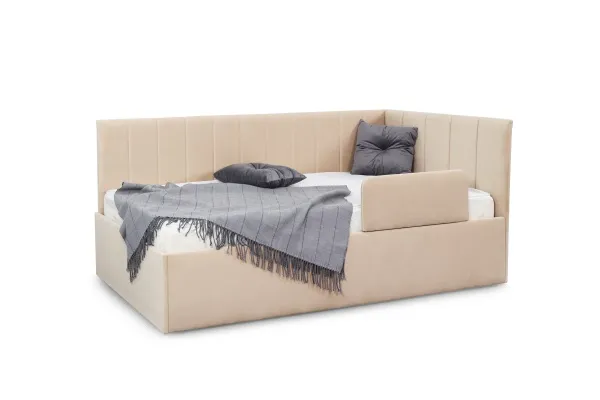 Кровать "Хеппи-2" Вариант 4 Мора бежевый